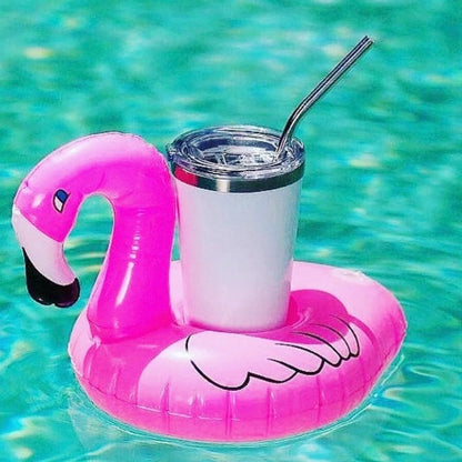 Flamingo Inflatable Drink Holder for Pool Parties by HitMyNeed