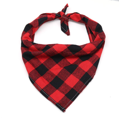 Flannel Dog Bandana Cotton Pet Neck Accessory 4 70x48x48cm by HitMyNeed