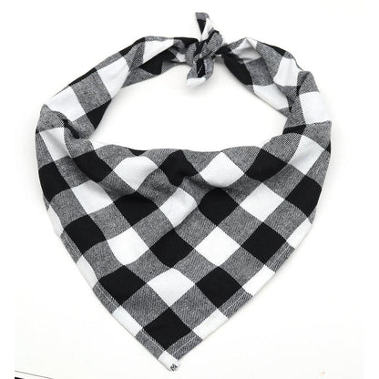 Flannel Dog Bandana Cotton Pet Neck Accessory 6 70x48x48cm by HitMyNeed