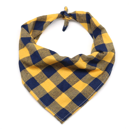 Flannel Dog Bandana Cotton Pet Neck Accessory 9 70x48x48cm by HitMyNeed