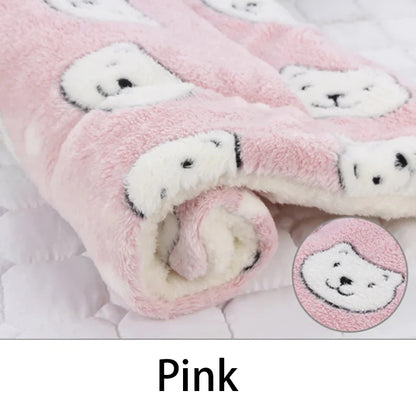 Flannel Pet Sleeping Mat & Sofa Bed for Dogs and Cats 5.0 xs-32x25cm by HitMyNeed