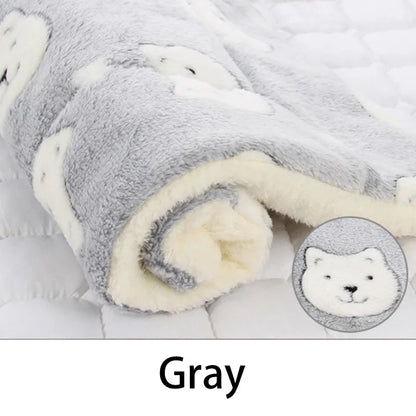 Flannel Pet Sleeping Mat & Sofa Bed for Dogs and Cats 8.0 xl-79x60cm by HitMyNeed