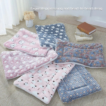Flannel Pet Sleeping Mat & Sofa Bed for Dogs and Cats by HitMyNeed