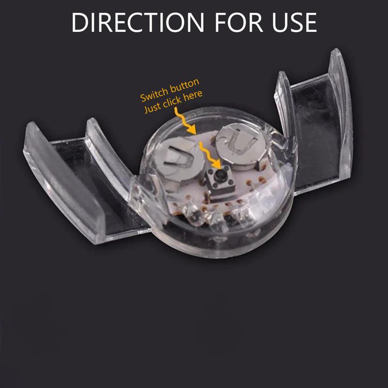 Flashing Light Up LED Mouthpiece for Costumes by HitMyNeed