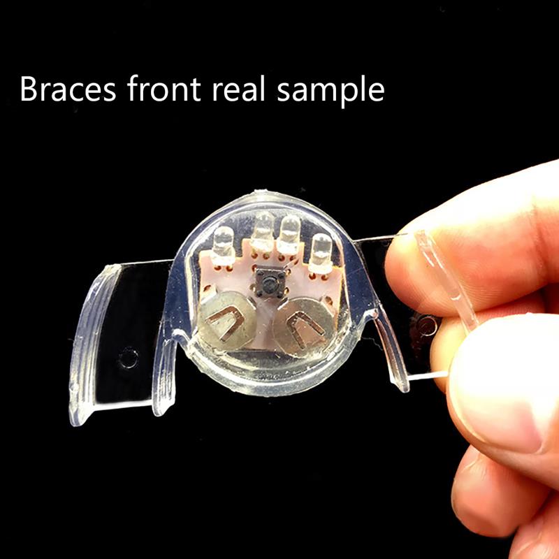 Flashing Light Up LED Mouthpiece for Costumes by HitMyNeed