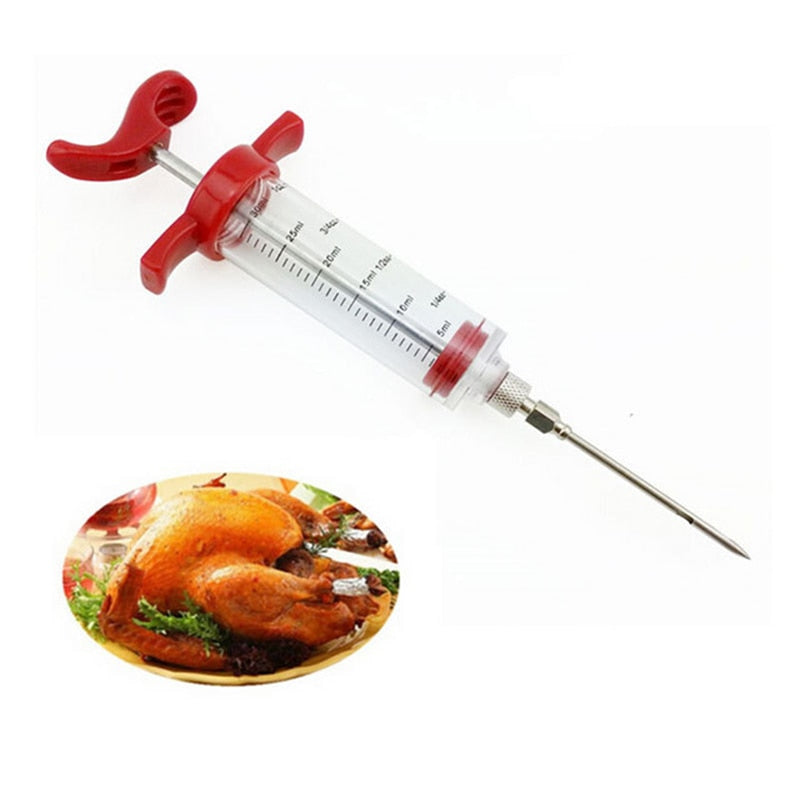 Flavor Injector Meat Marinade Syringe by HitMyNeed