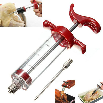 Flavor Injector Meat Marinade Syringe by HitMyNeed