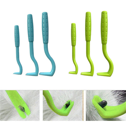 Flea and Tick Picker Hook Tool Set (3 pcs) by HitMyNeed