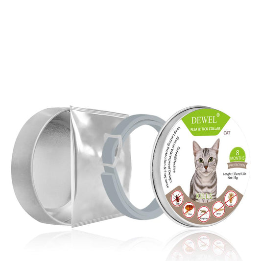 Flea & Tick Collar for Cats - 8 Months Protection by HitMyNeed