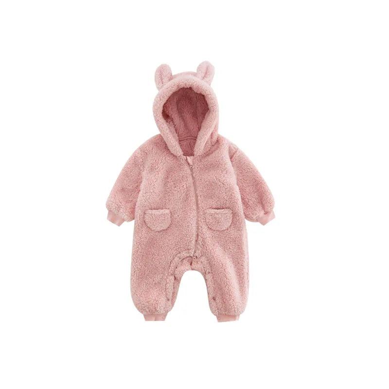 Fleece Animal Baby Romper Jumpsuit 0-24 Months baby-romper-2 18-24m-90 by HitMyNeed