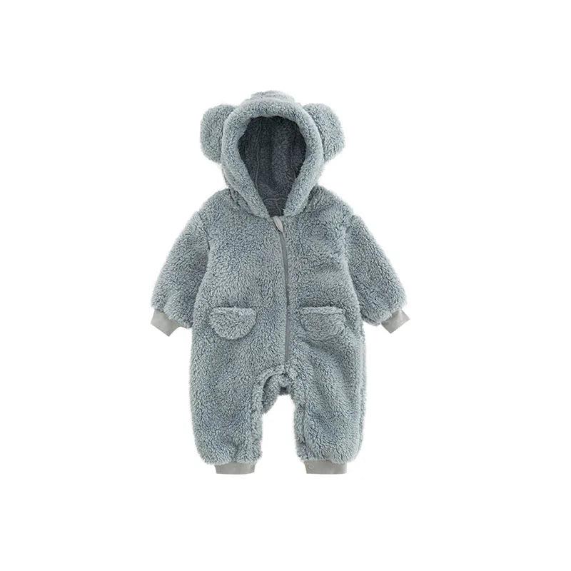 Fleece Animal Baby Romper Jumpsuit 0-24 Months baby-romper-4 18-24m-90 by HitMyNeed
