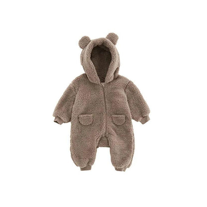 Fleece Animal Baby Romper Jumpsuit 0-24 Months baby-romper-6 18-24m-90 by HitMyNeed
