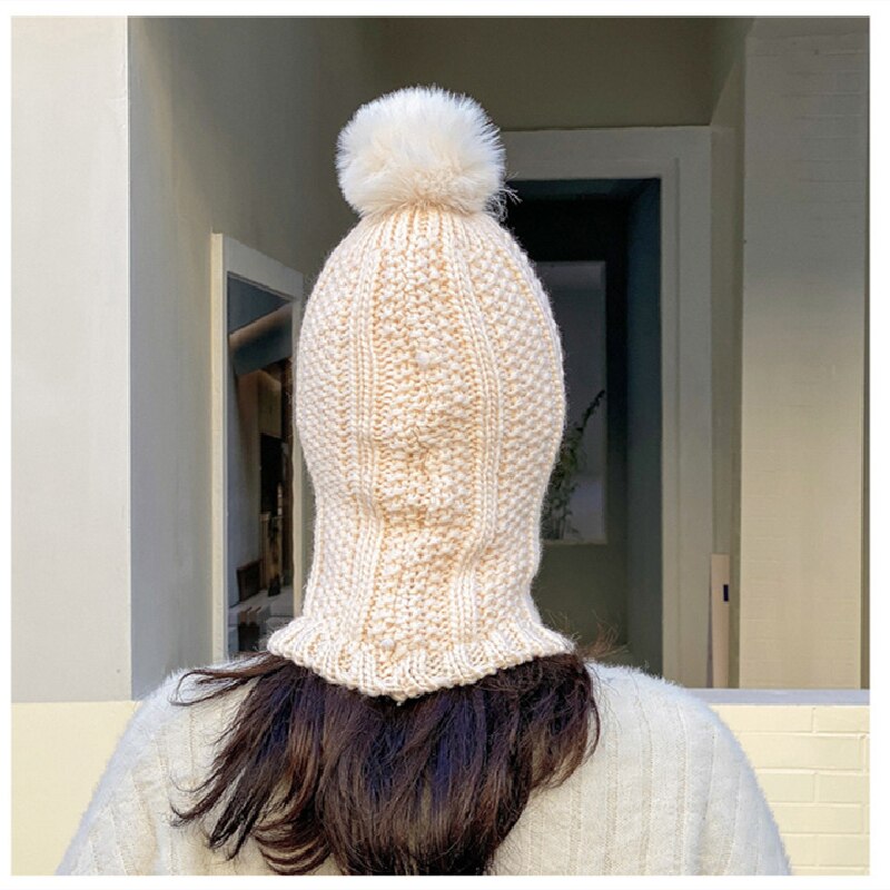 Fleece Lined Knit Riding Hat with Ear Protection by HitMyNeed