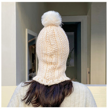 Fleece Lined Knit Riding Hat with Ear Protection by HitMyNeed