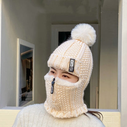 Fleece Lined Knit Riding Hat with Ear Protection by HitMyNeed