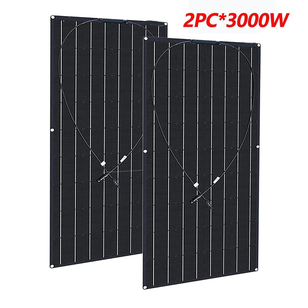 Flexible 150W Solar Panel Kit for Camping & RV 2pc-1500w-3000w by HitMyNeed