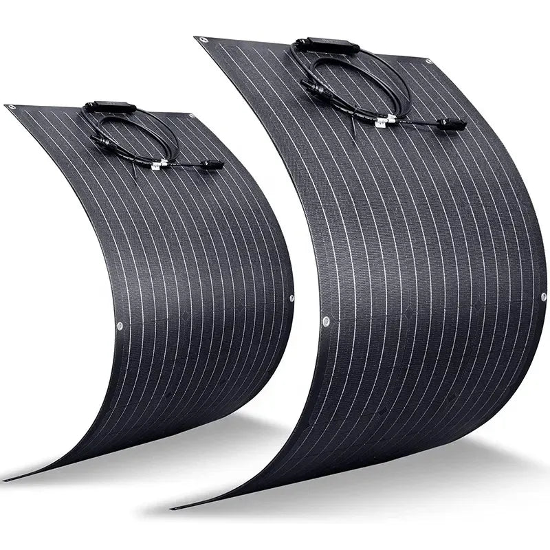 Flexible 150W Solar Panel Kit for Camping & RV by HitMyNeed