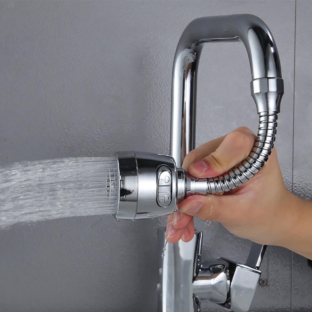Flexible 360° Faucet Extension Hose with Dual Spray by HitMyNeed