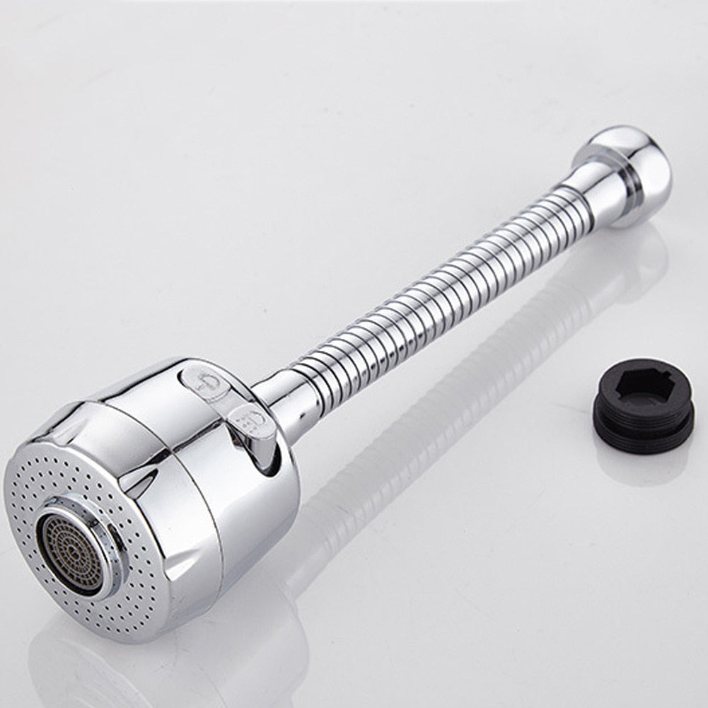 Flexible 360° Faucet Extension Hose with Dual Spray by HitMyNeed