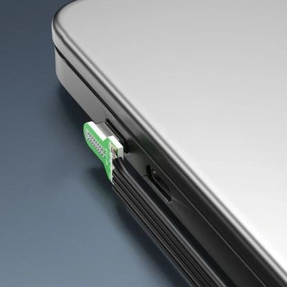Flexible Angled USB C to USB C Silicone Cable 60W by HitMyNeed