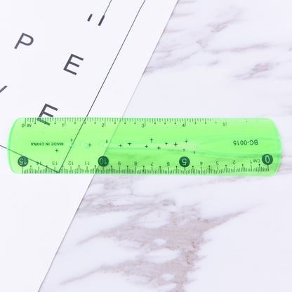 Flexible Clear 15cm Soft Plastic Ruler by HitMyNeed