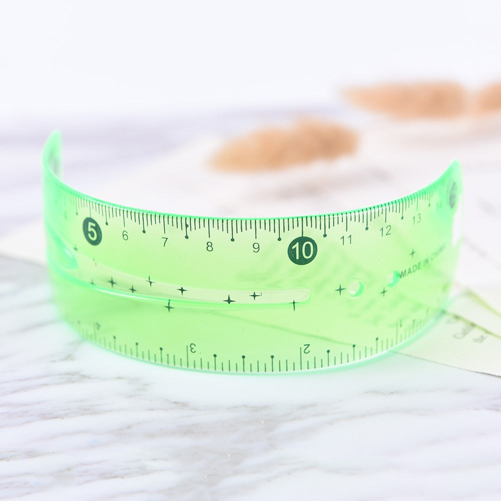 Flexible Clear 15cm Soft Plastic Ruler by HitMyNeed