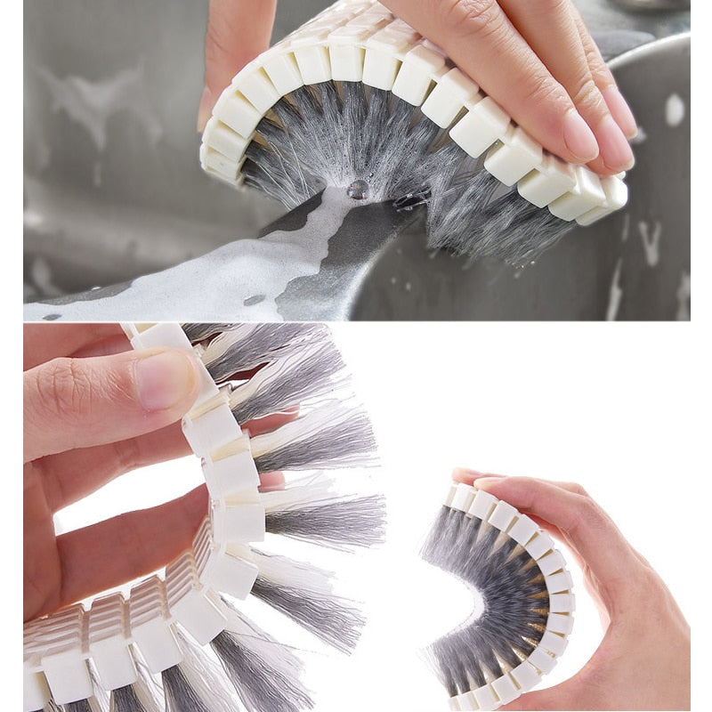 Flexible Corner Cleaning Brush Scrubber by HitMyNeed