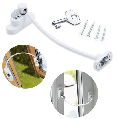 Flexible Door and Window Safety Cable Lock by HitMyNeed