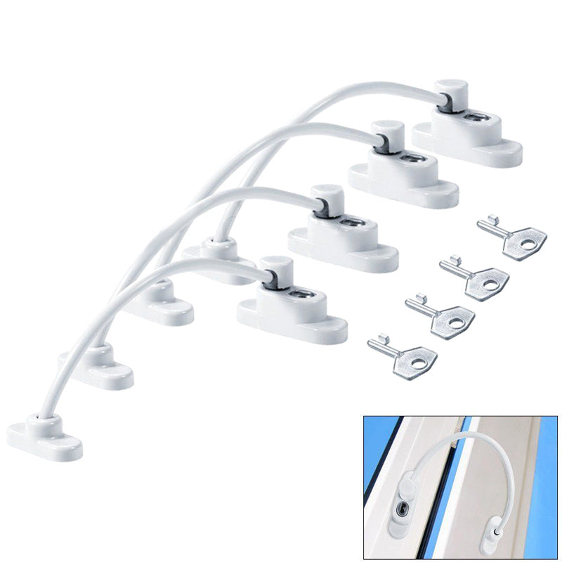 Flexible Door and Window Safety Cable Lock by HitMyNeed