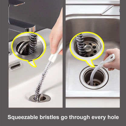 Flexible Drain Cleaning Brush 45cm by HitMyNeed