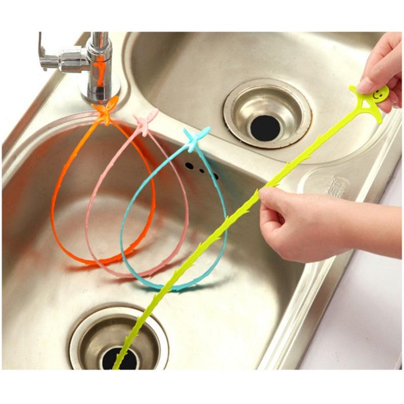 Flexible Drain Hair Remover Cleaning Tool by HitMyNeed