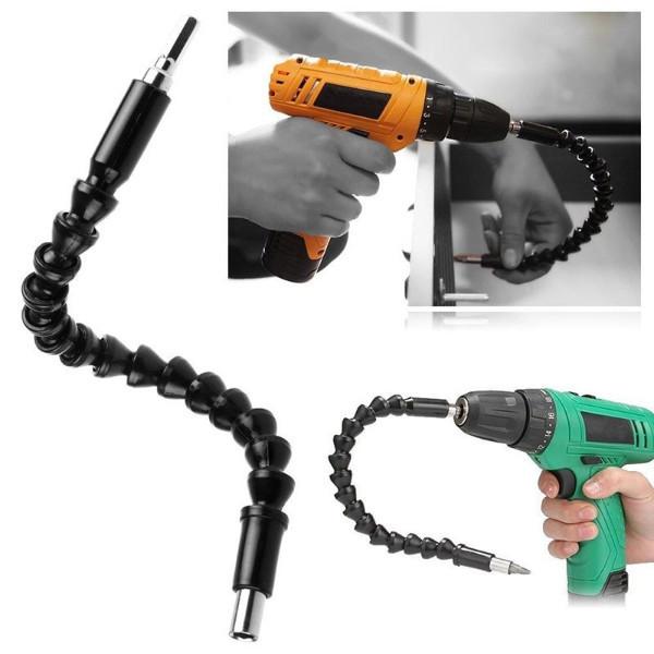 Flexible Drill and Screwdriver Bit Extension 29cm by HitMyNeed