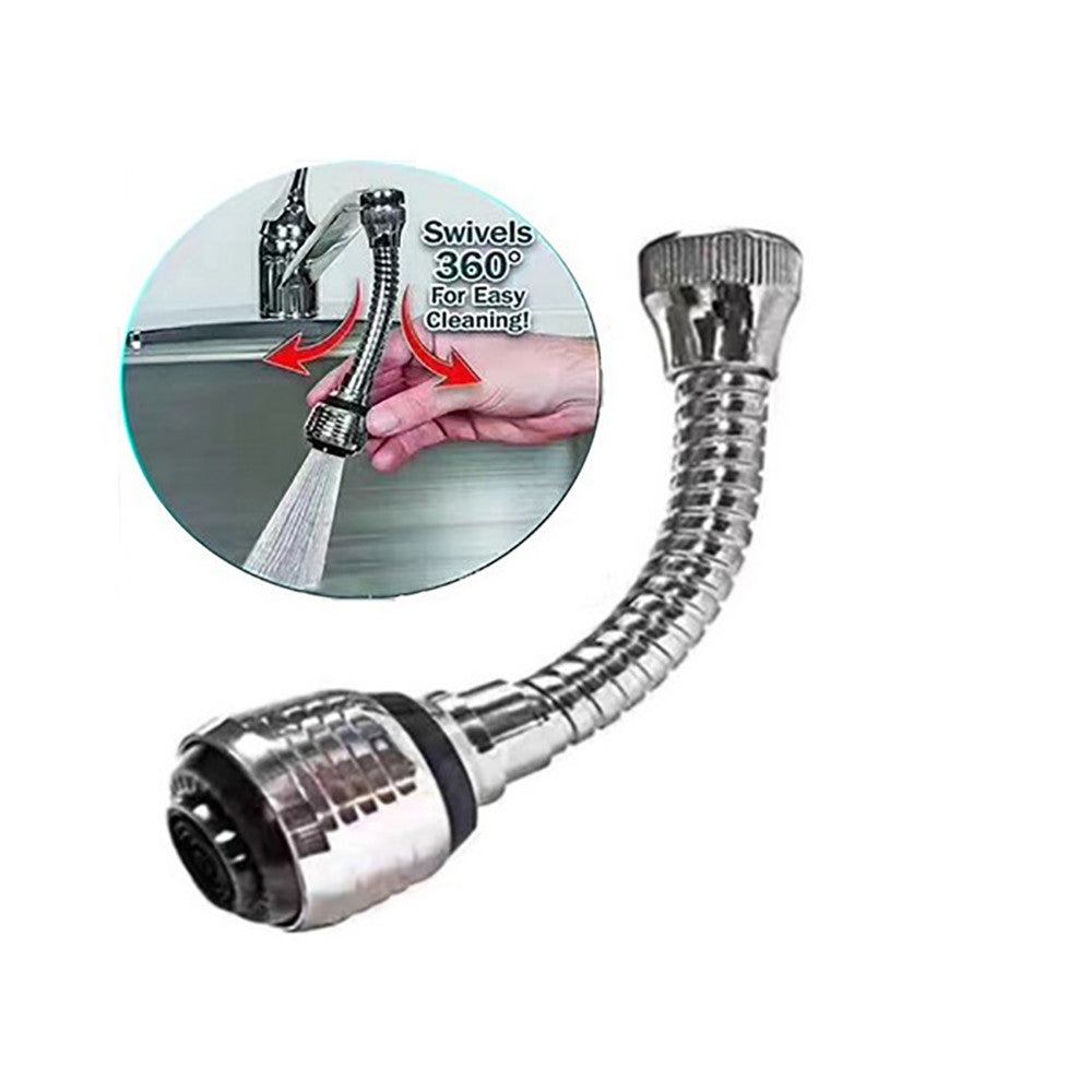 Flexible Faucet Sprayer with 360° Swivel Nozzle by HitMyNeed