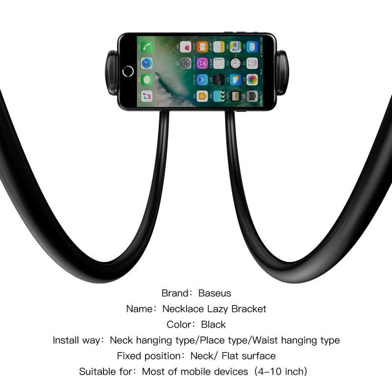 Flexible Hands-Free Mobile Phone Holder Stand by HitMyNeed