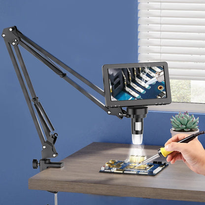 Flexible Microscope Arm Stand for DM4 DM7 DM9 MS1 MS3 by HitMyNeed
