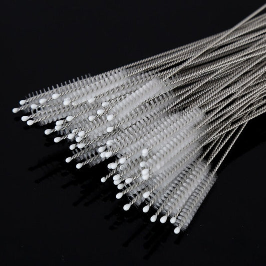 Flexible Reusable Straw Cleaning Brushes (10 Pack) by HitMyNeed