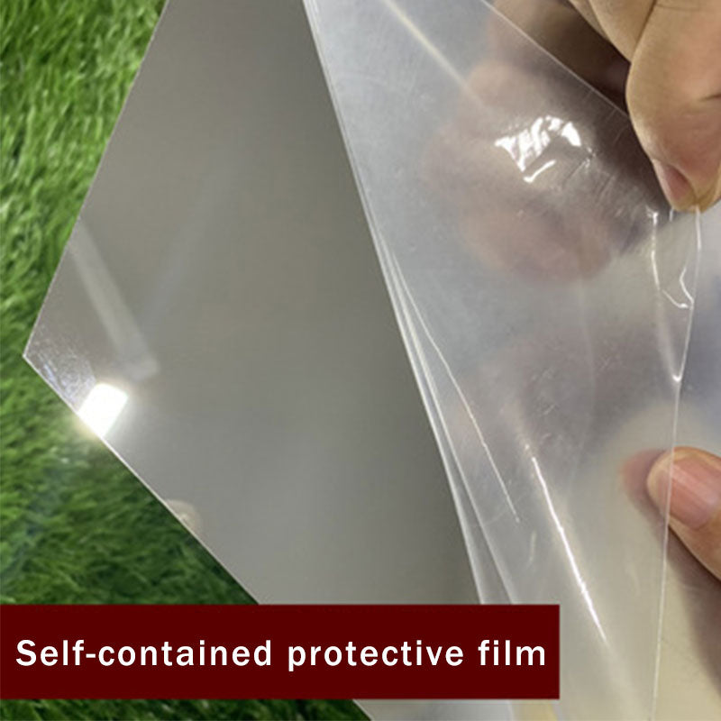 Flexible Self Adhesive Wall Mirror 20 x 20 cm by HitMyNeed