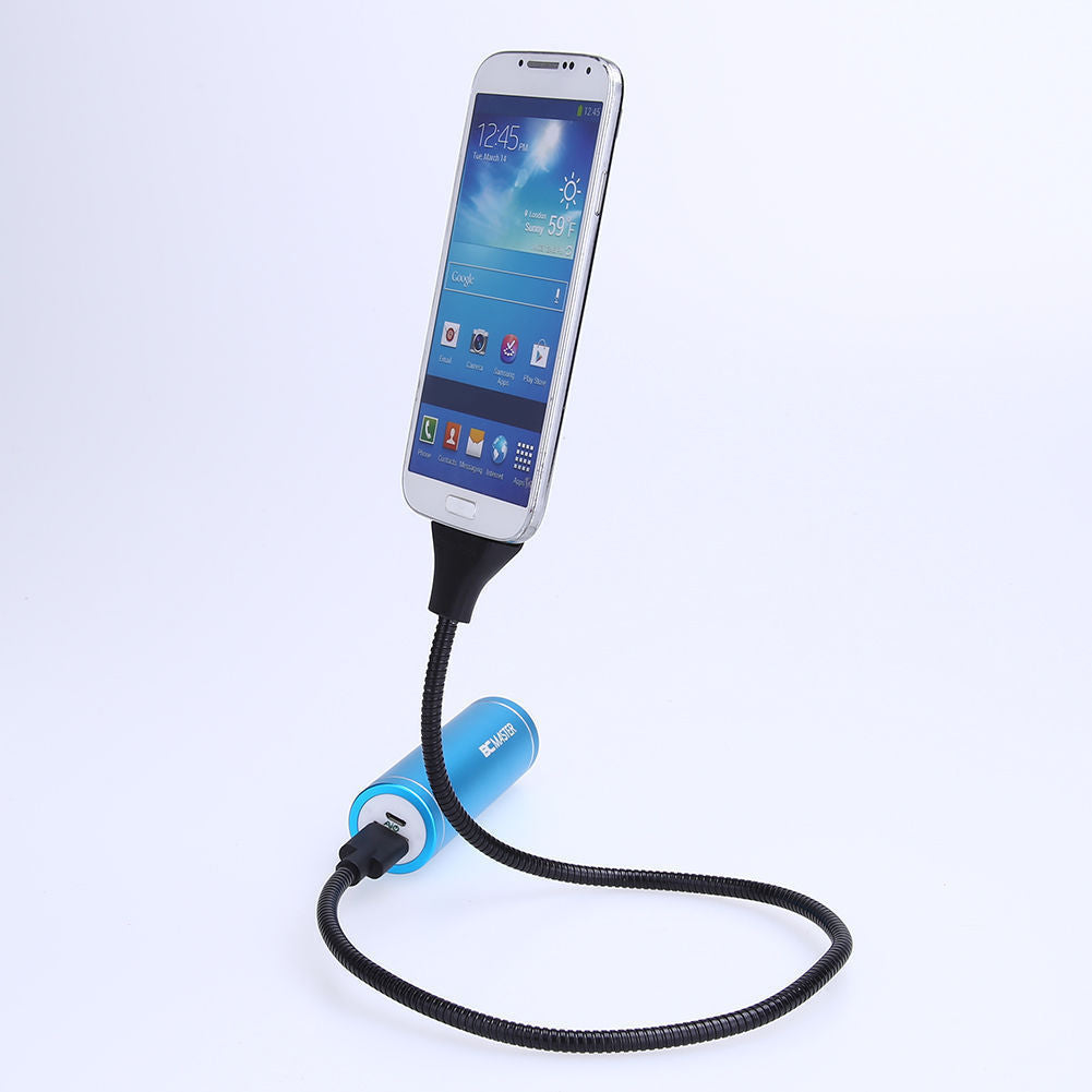 Flexible USB Charging Cable and Smartphone Holder by HitMyNeed