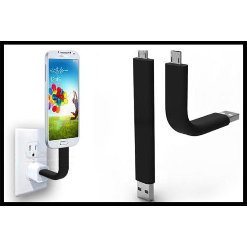 Flexible USB Charging Cable Phone Holder by HitMyNeed