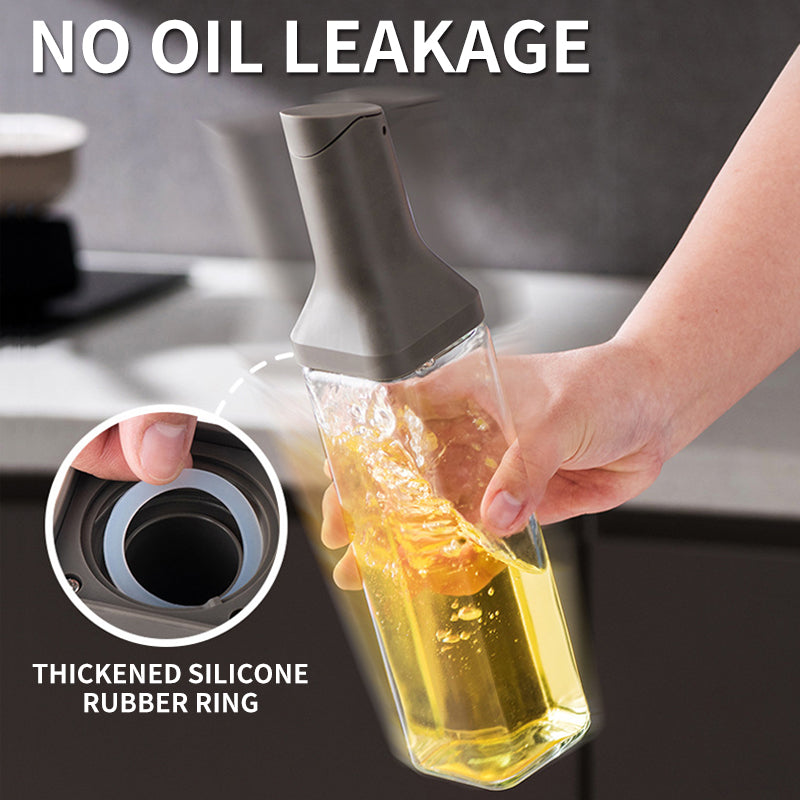 Flip Lid Olive Oil Dispenser Bottle 500ml by HitMyNeed