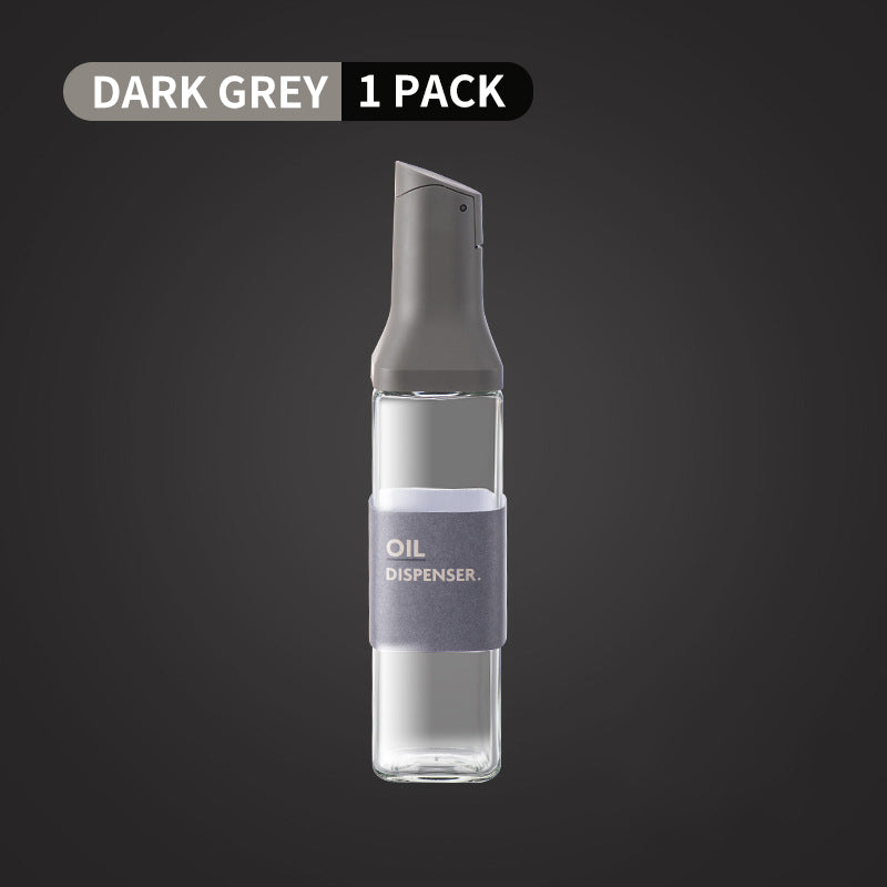 Flip Lid Olive Oil Dispenser Bottle 500ml gray by HitMyNeed