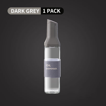 Flip Lid Olive Oil Dispenser Bottle 500ml gray by HitMyNeed
