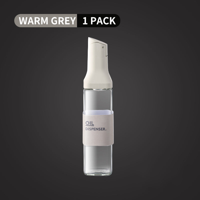 Flip Lid Olive Oil Dispenser Bottle 500ml light-grey by HitMyNeed