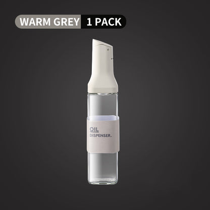 Flip Lid Olive Oil Dispenser Bottle 500ml light-grey by HitMyNeed