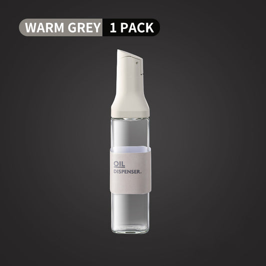 Flip Lid Olive Oil Dispenser Bottle 500ml light-grey by HitMyNeed