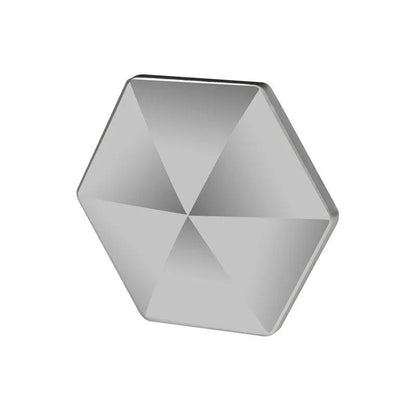 Flipo Flip Kinetic Desk Toy for Focus & Stress Relief hexagon-silver by HitMyNeed
