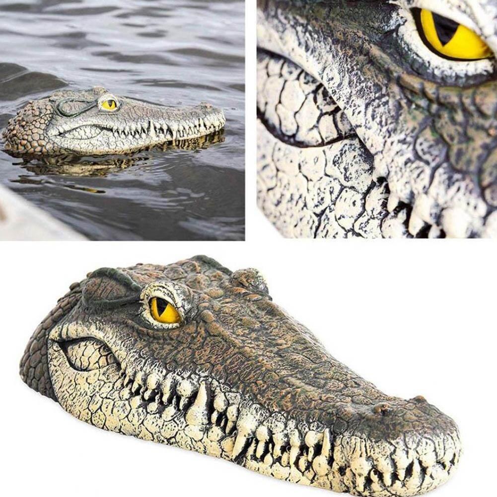 Floating Alligator Head Pond Decor by HitMyNeed