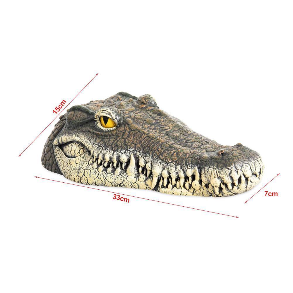 Floating Alligator Head Pond Decor by HitMyNeed