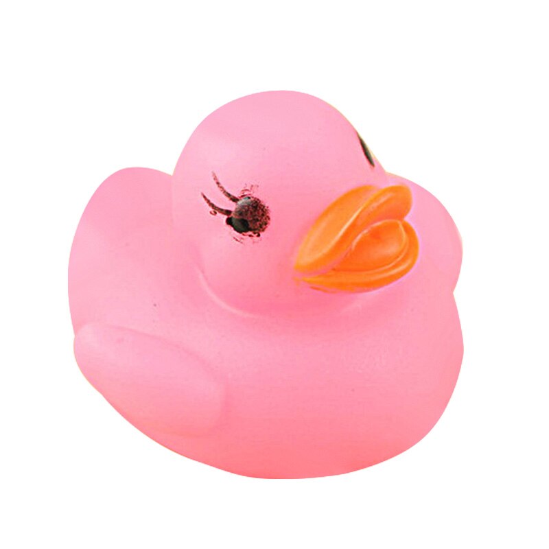 Floating Duck Light Up Bath Toys Set of 6 by HitMyNeed