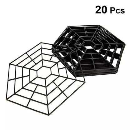 Floating Plastic Pond Guard Net Set (20 Pieces) by HitMyNeed